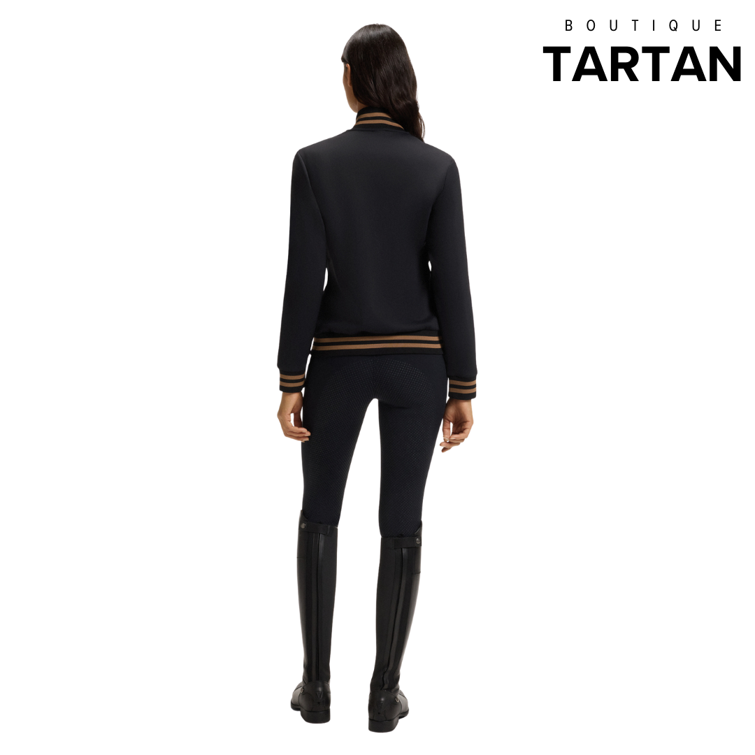 Ava Functional Cardigan Black