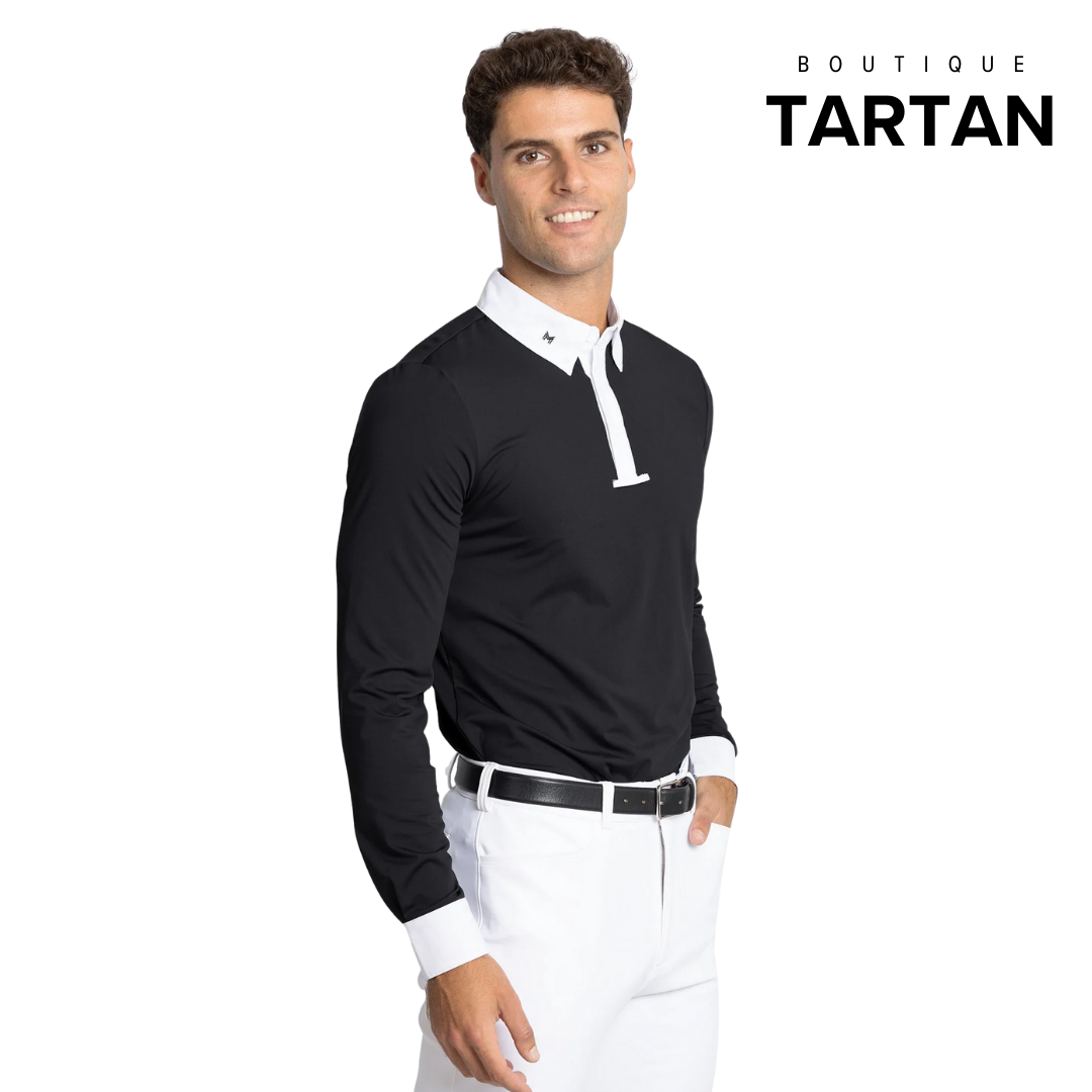 Active Long Sleeve Competition Shirt (Black)