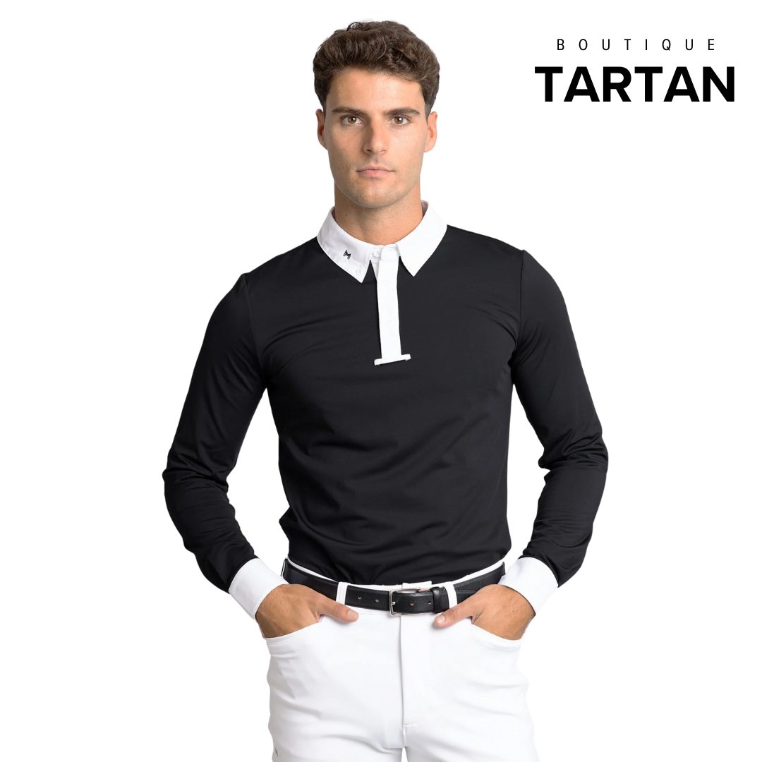 Active Long Sleeve Competition Shirt (Black)