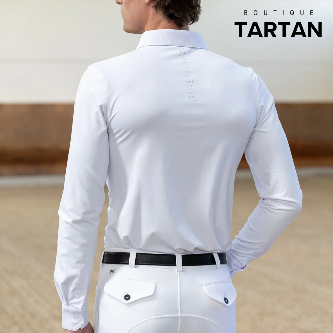 Active Long Sleeve Competition Shirt (White)