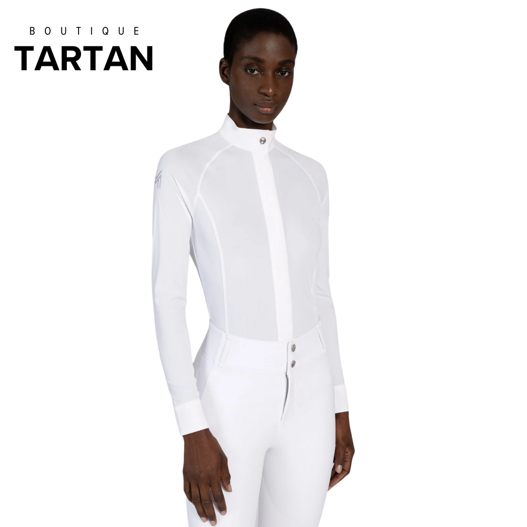 Aira Long Sleeve Show Shirt (White)
