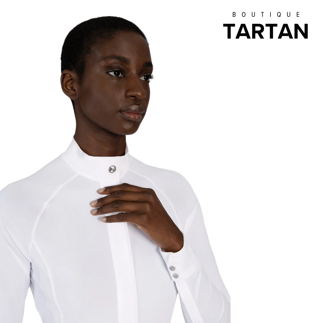 Aira Long Sleeve Show Shirt (White)