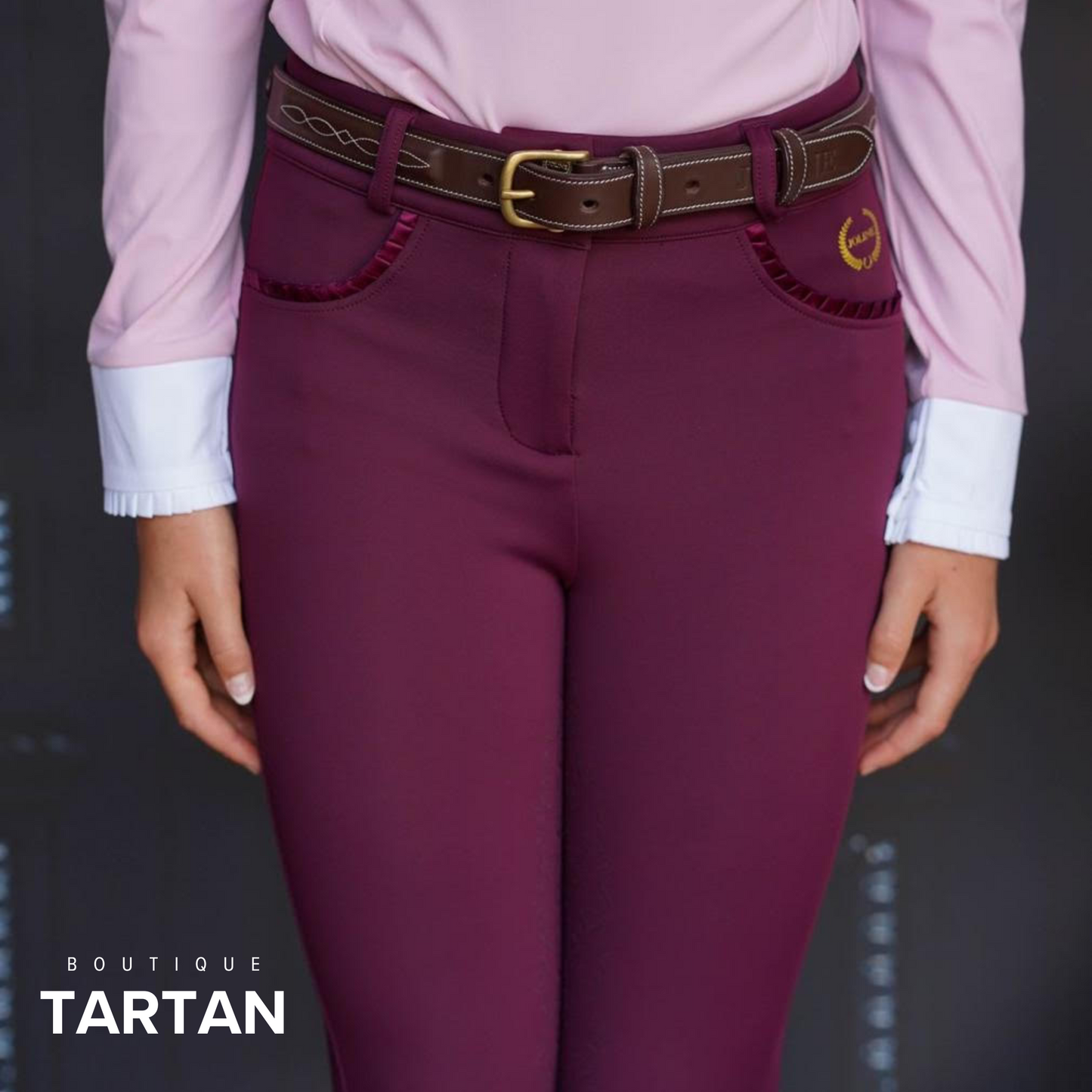 Pantalons d'équitation Bourgogne