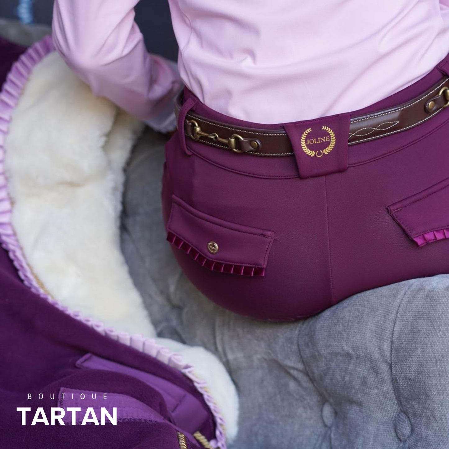 Pantalons d'équitation Bourgogne