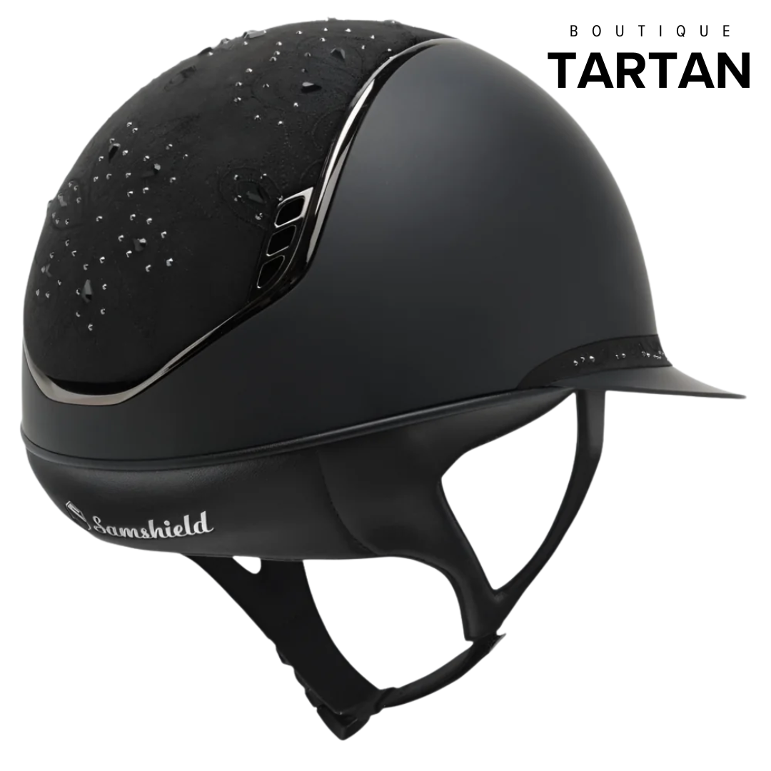 Custom | Miss 2.0 Shadowmatt Crystal Bloom Top & Frontal Band | Black