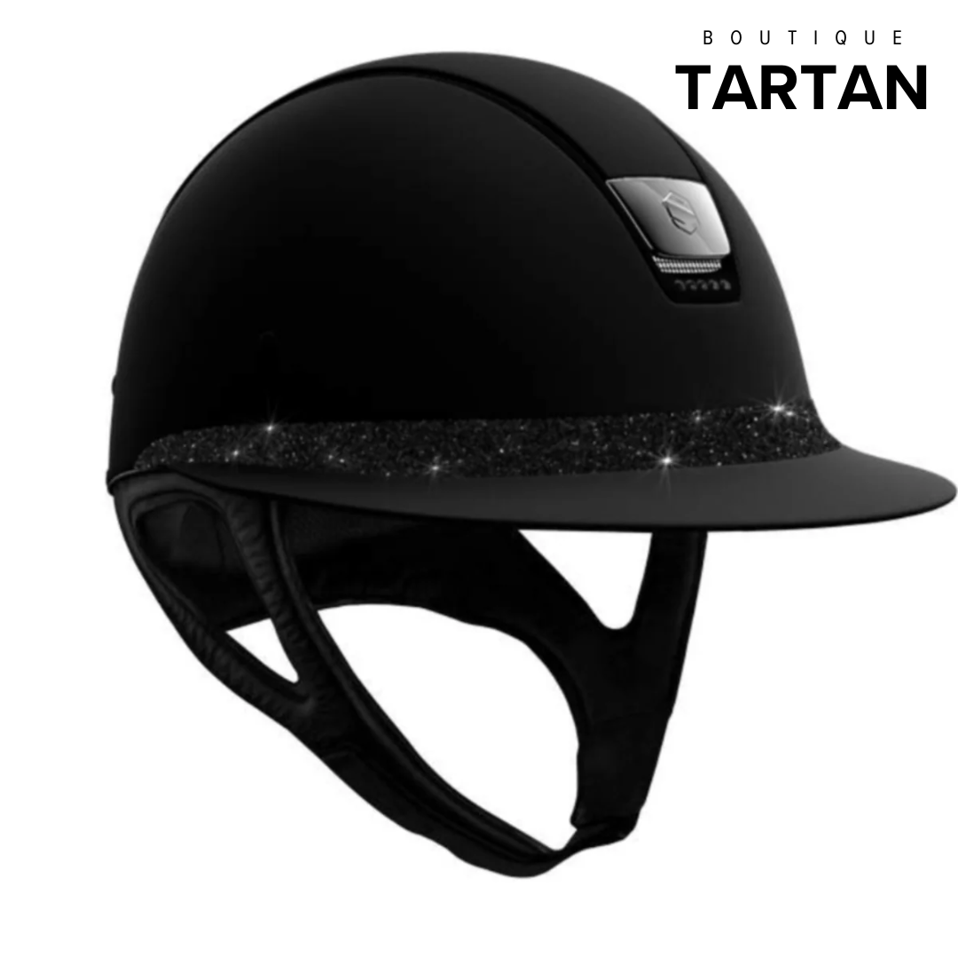 Custom | Miss 2.0 Shadowmatt | Black | Ultra Fine Rock Frontal Band + 5 Swarovski