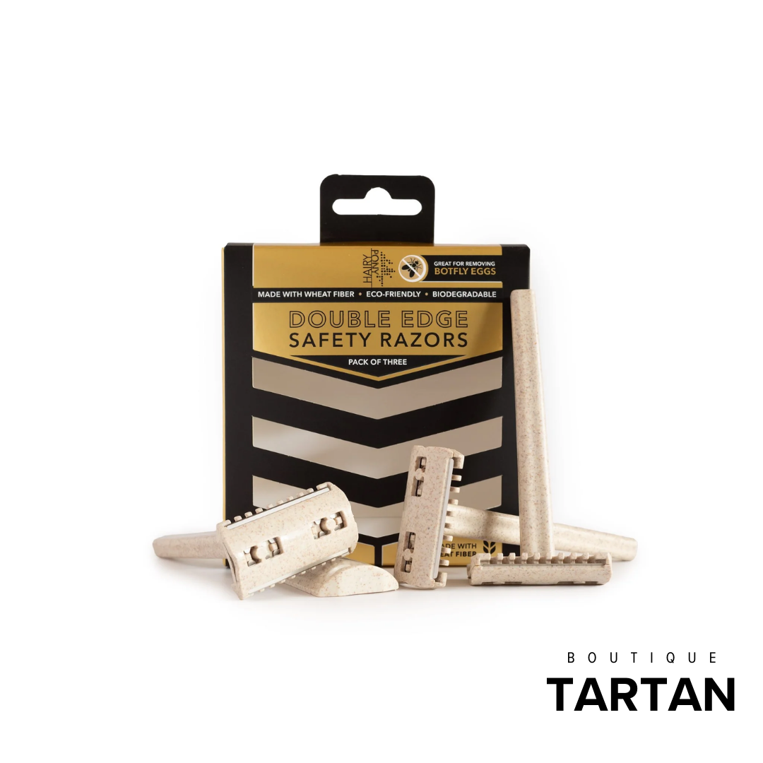 Double Edge Safety Razors - 3 Pack