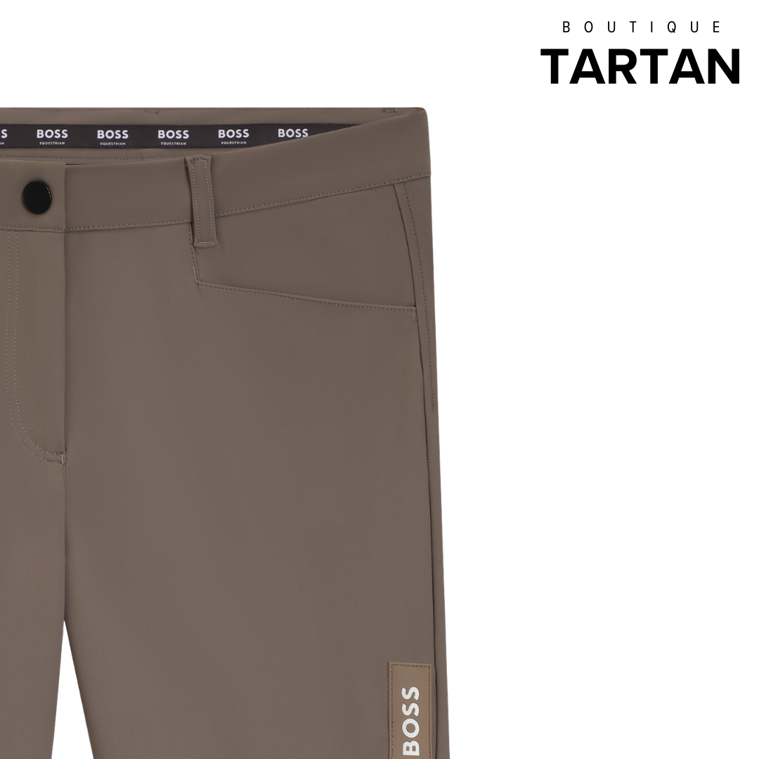 Hazel Knee Grip Breeches Dark Pumice