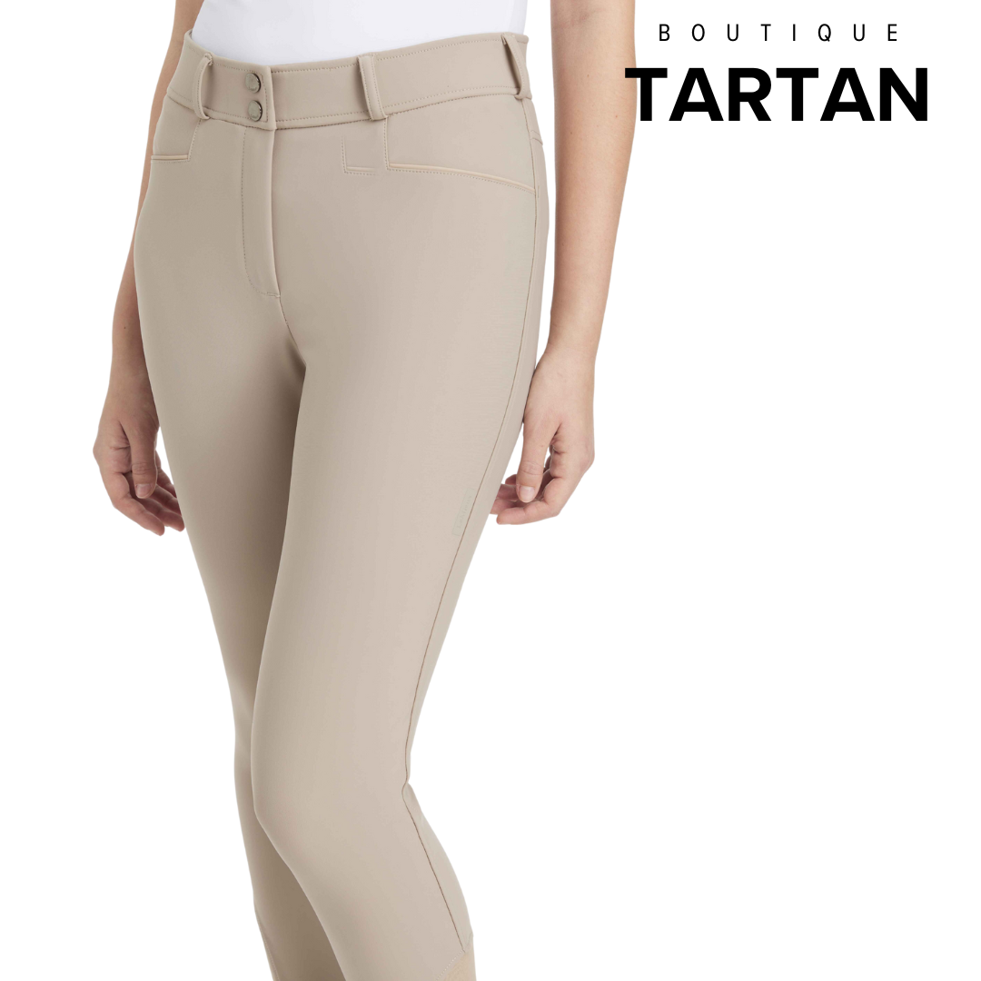 Isabelle Knee Grip Breeches Almond