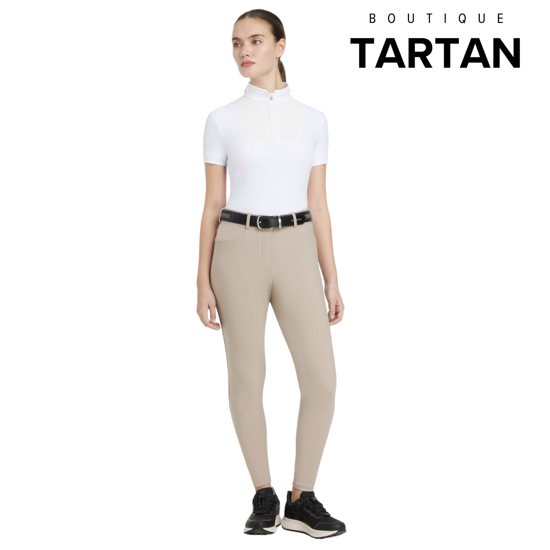 Isabelle Knee Grip Breeches Almond