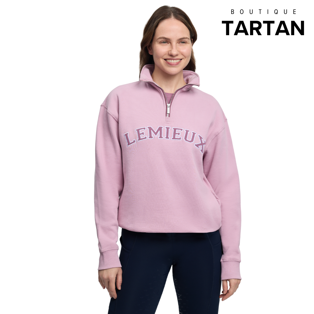 Kelsie Quarter Zip Sweatshirt Fondant