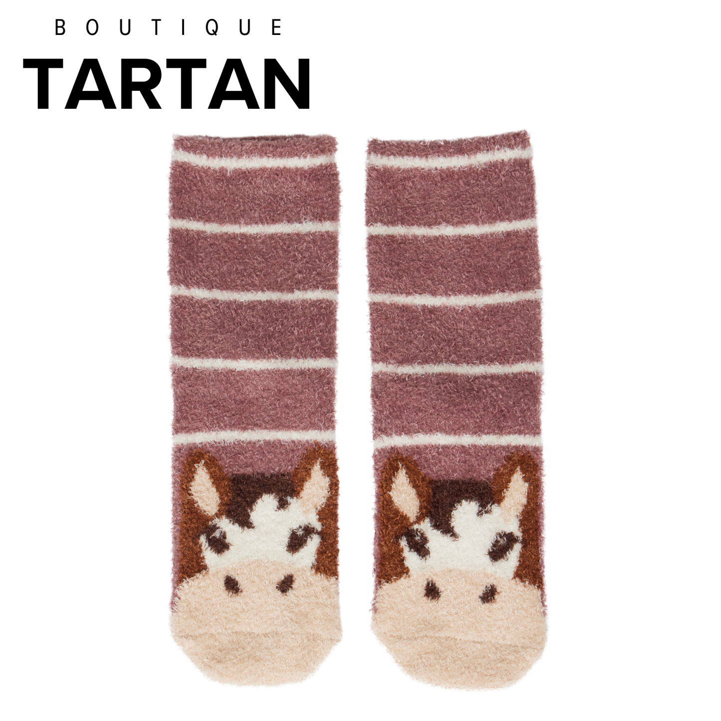 Mini Fluffy Character Socks Duke