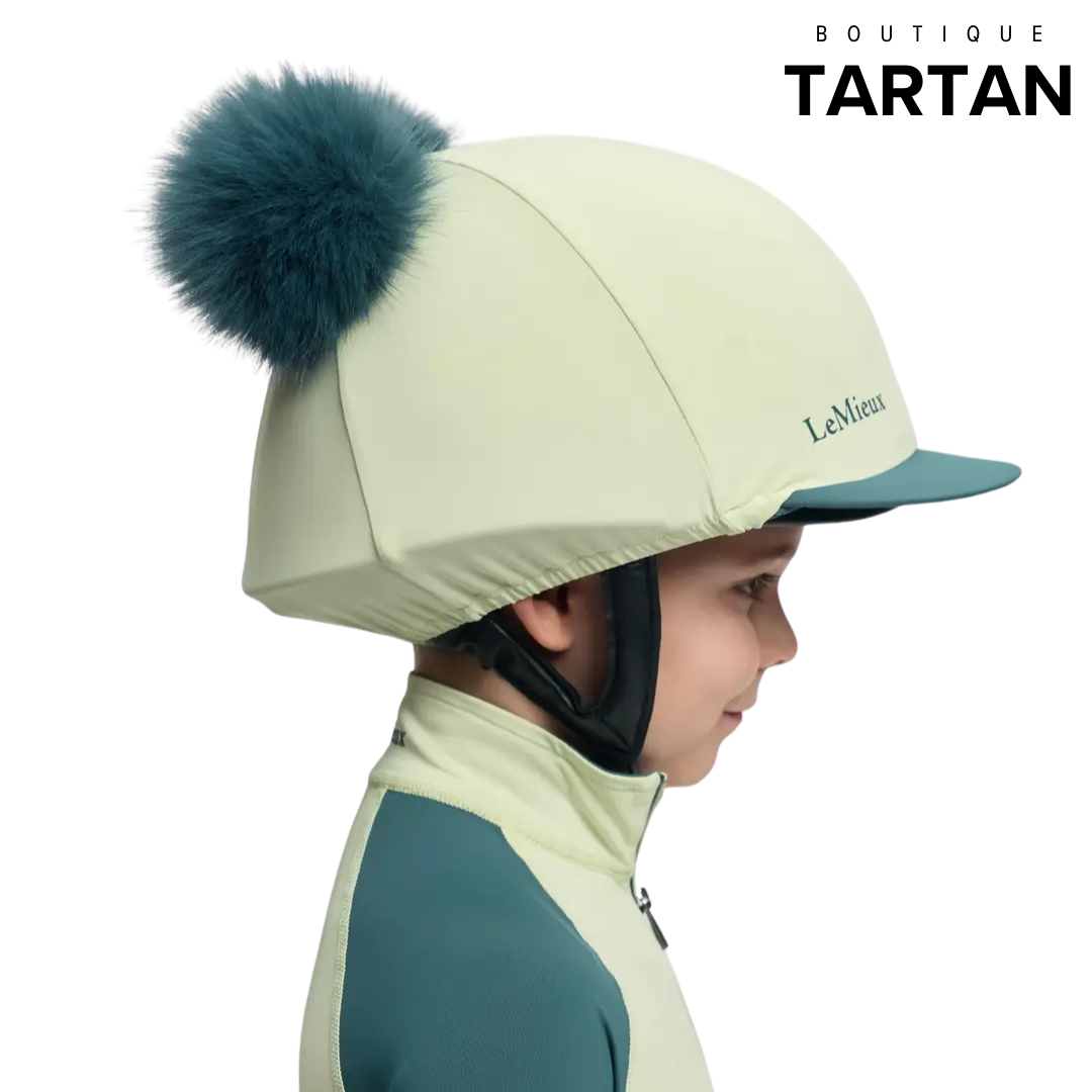 Mini Double Pom Hat Silk