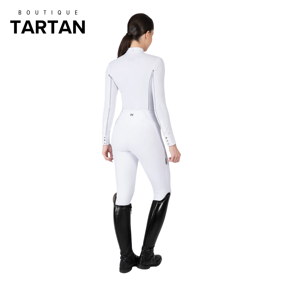 Nova Long Sleeve Show Shirt (White)