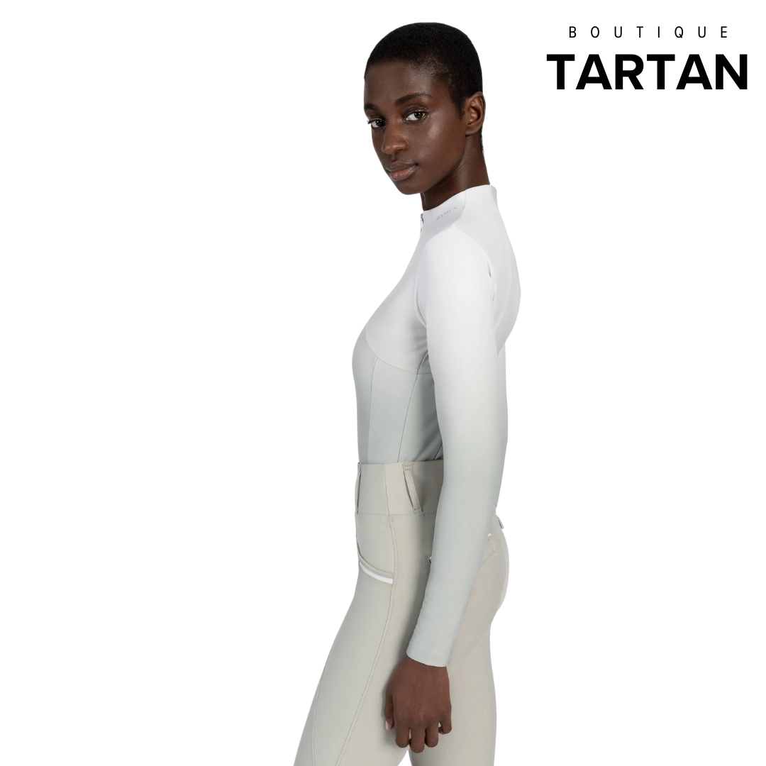 Ombré Long Sleeve Base Layer (Laurel/Glacier)