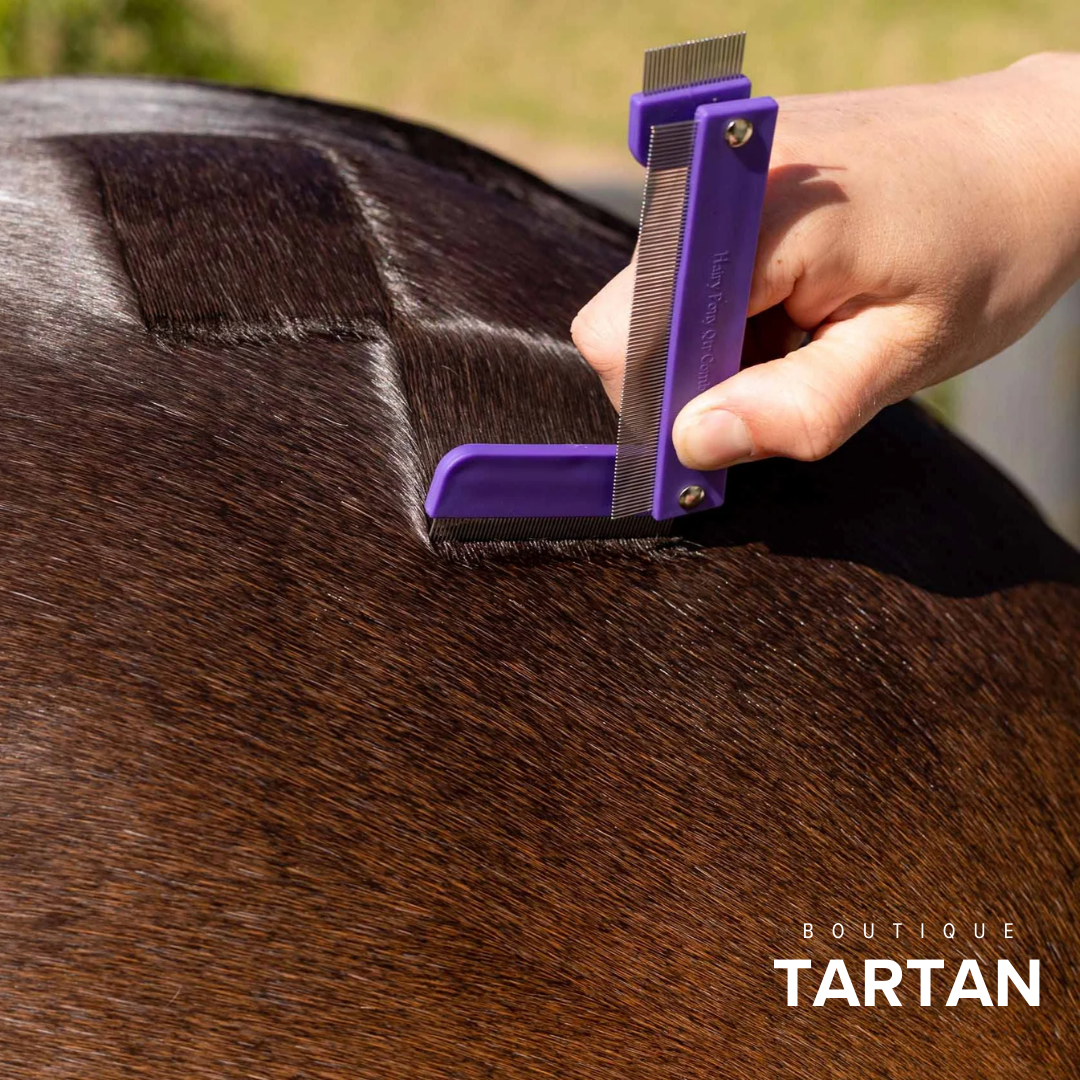 Quarter Mark Horse Comb