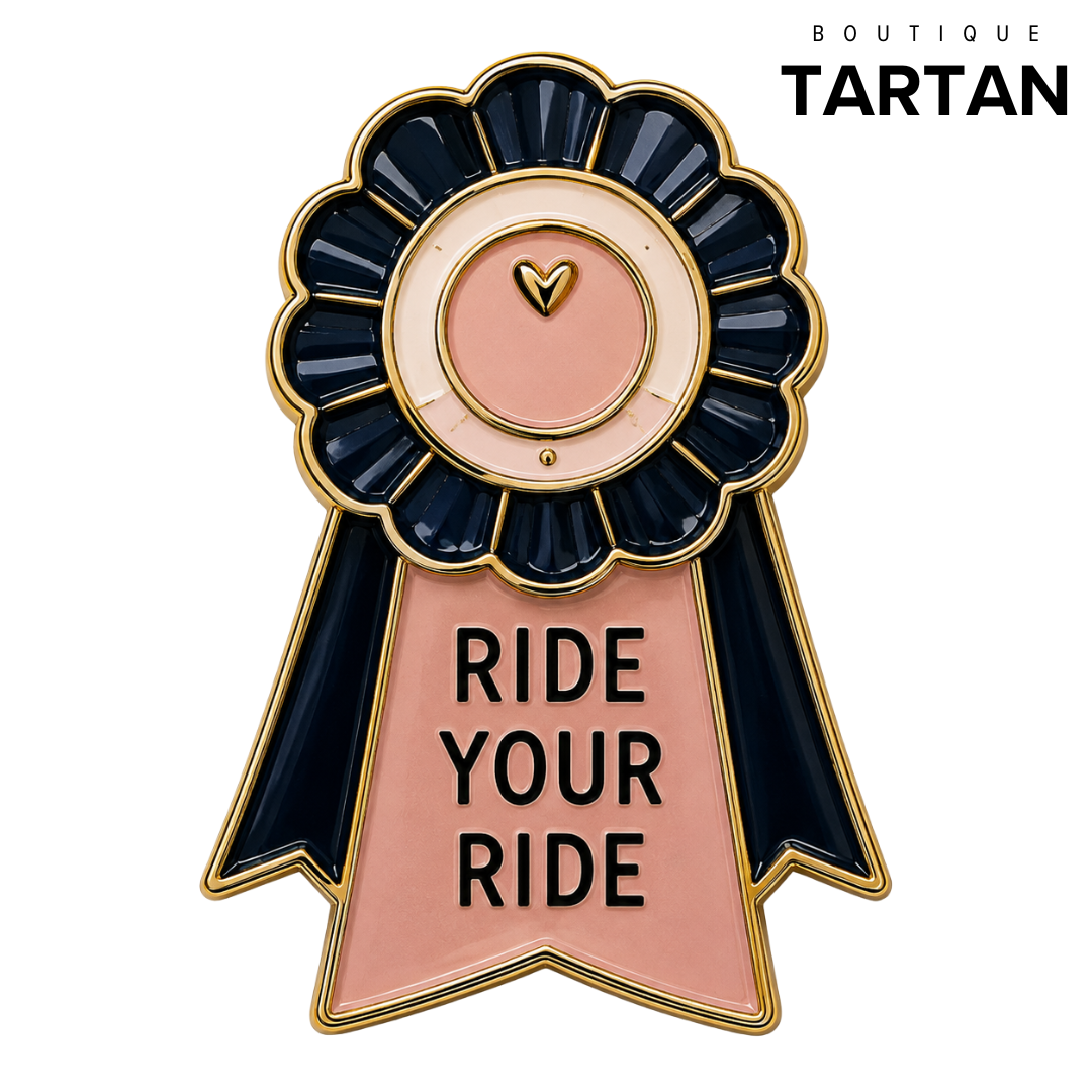 Enamel Number Pins for Horse Shows | TARTAN PINS - RIDE YOUR RIDE