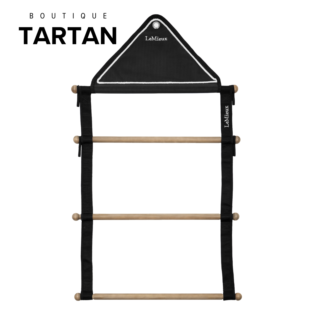 Show Rug Hanging Rack Black