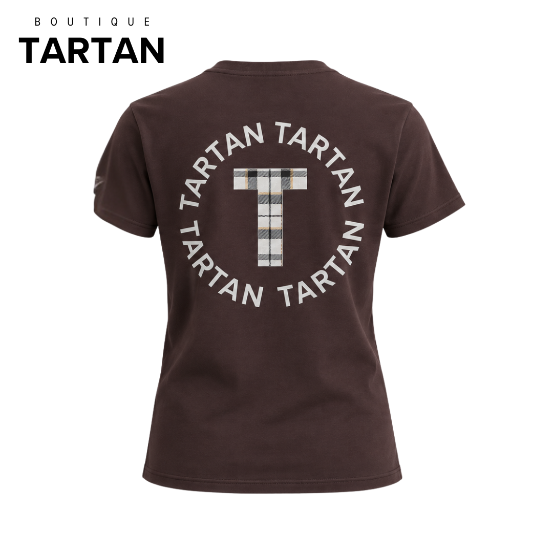 Tartan Signature T-Shirt | Brown