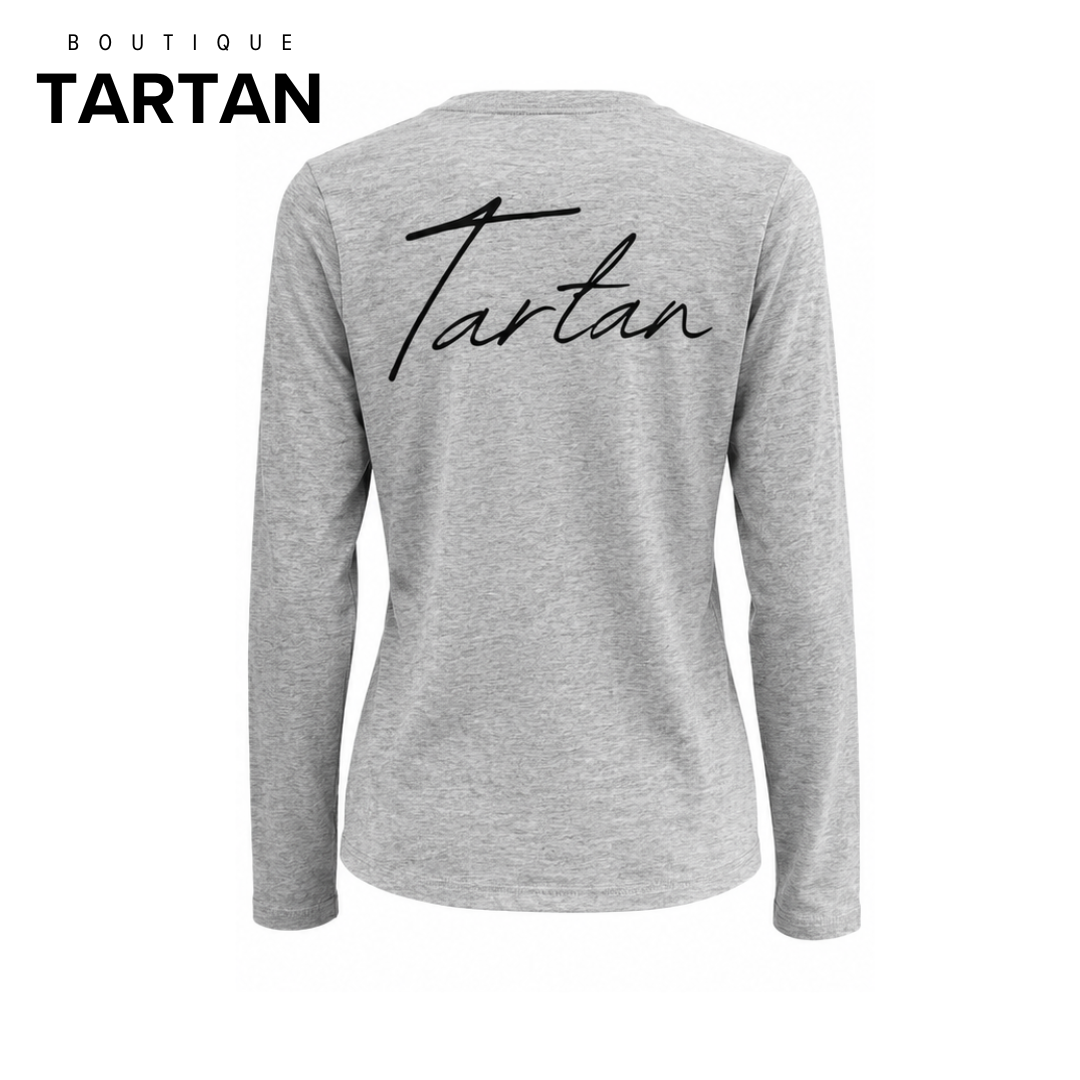 Tartan Signature T-Shirt | Grey Signature