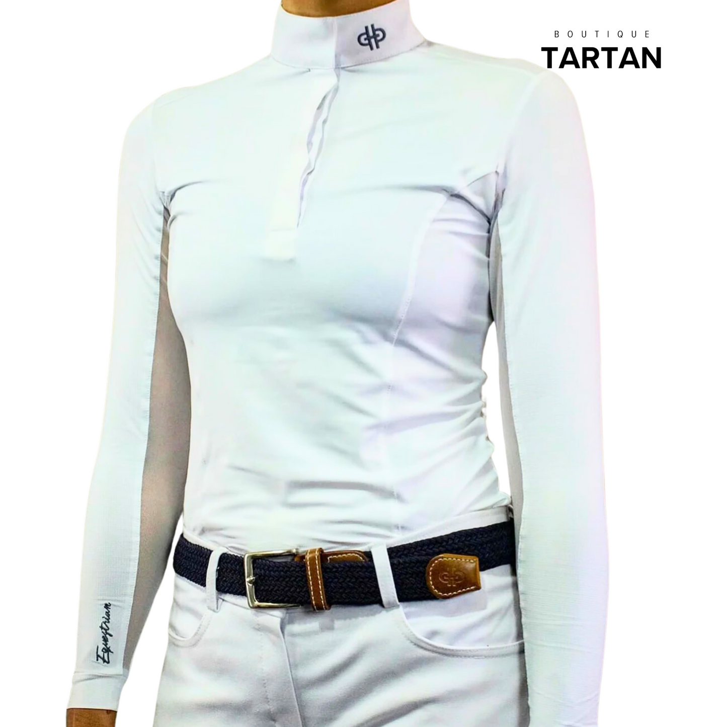 Women’s Long Sleeve Show Shirt The Bit Equestrian