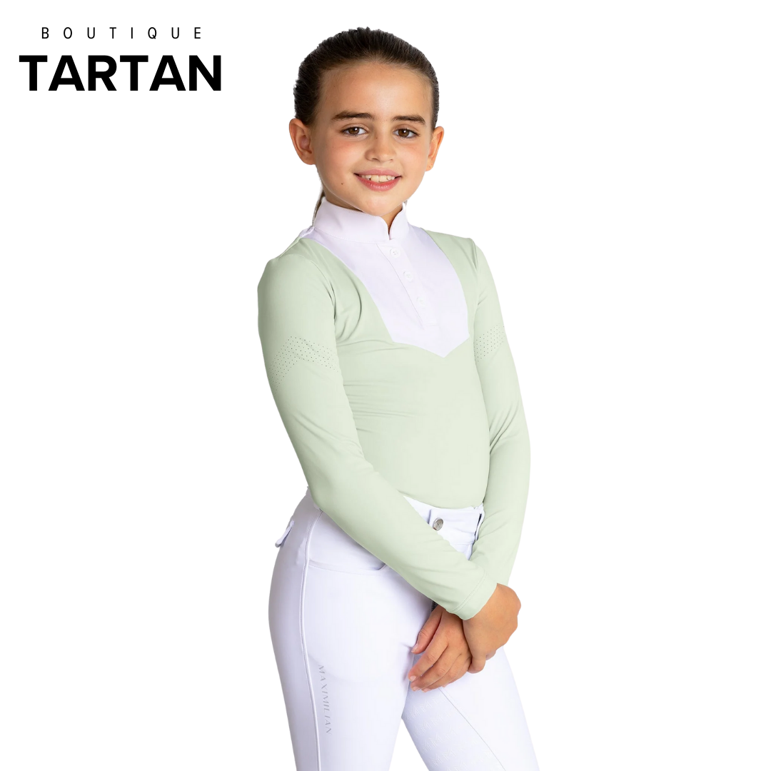 YR Sienna Long Sleeve Show Shirt (Sage Green)