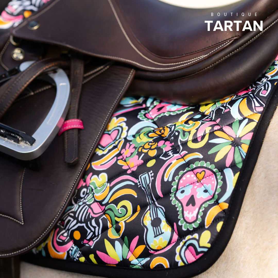 Day of the Dead Saddle pad