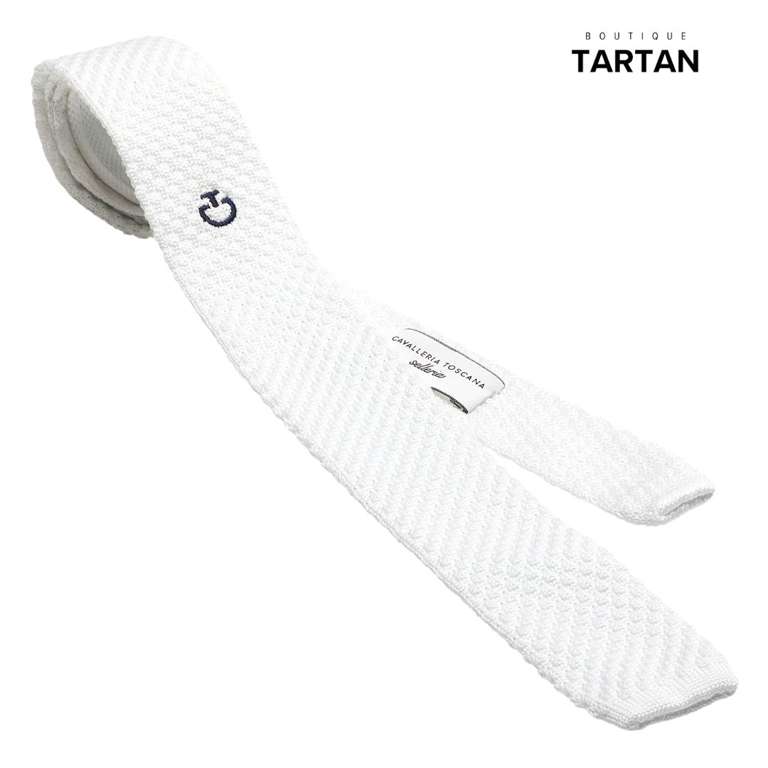 Tricot Tie with Pin