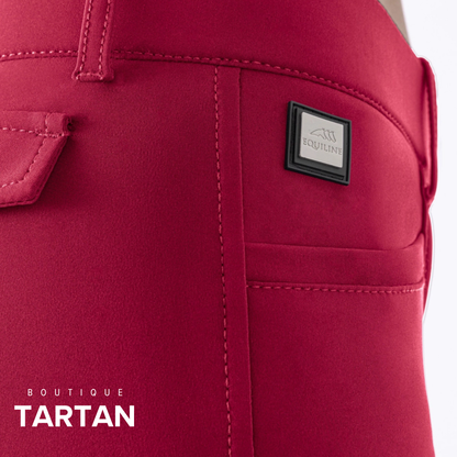 ATIRK SUMMER – CHERRY women’s B-MOVE knee grip breeches