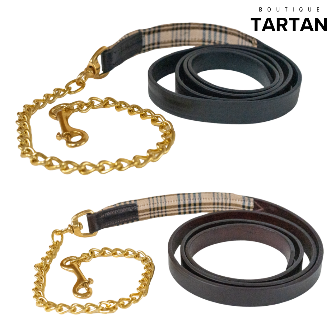 5/A Baker® Leather Padded Lead
