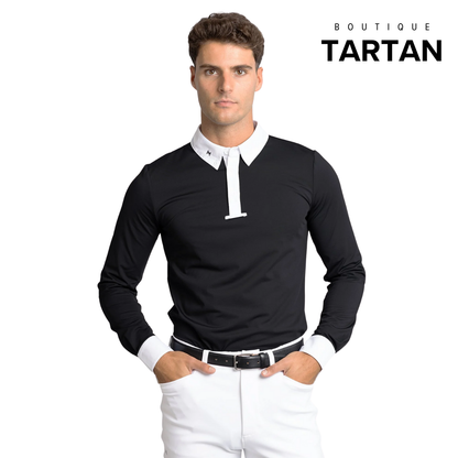 Active Long Sleeve Competition Shirt (Black)
