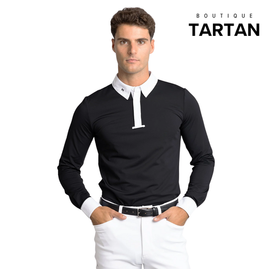 Active Long Sleeve Competition Shirt (Black)