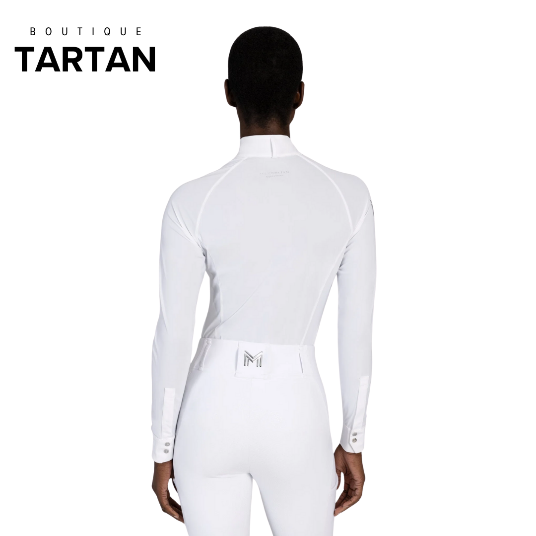 Aira Long Sleeve Show Shirt (White)