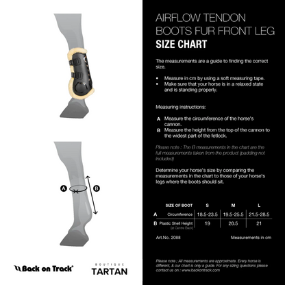 Airflow Tendon Boots w Fur