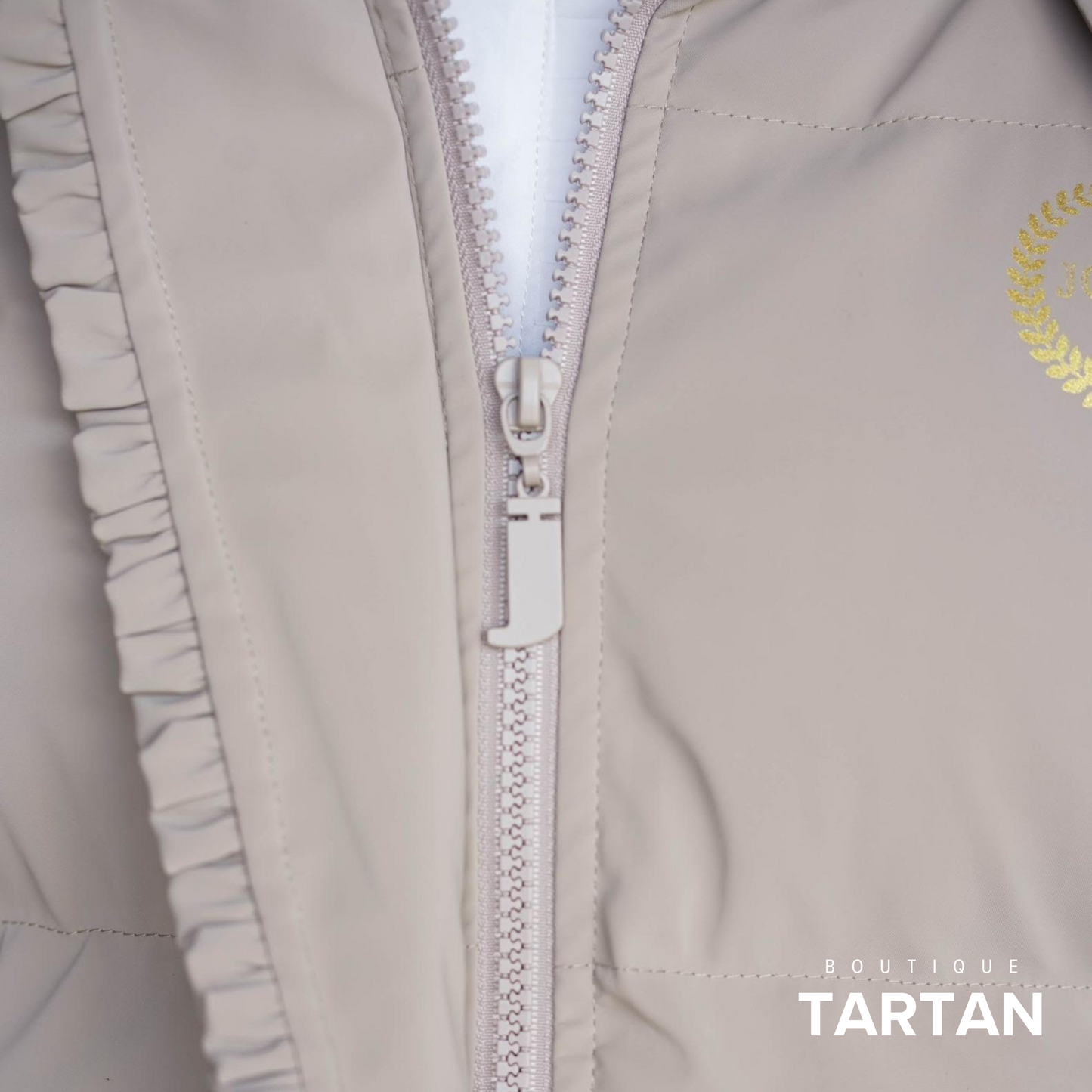 Manteau d'hiver/Veste BodyWarmer Beige