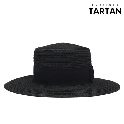 Boater Hat Black