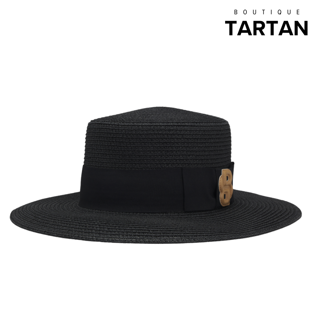 Boater Hat Black