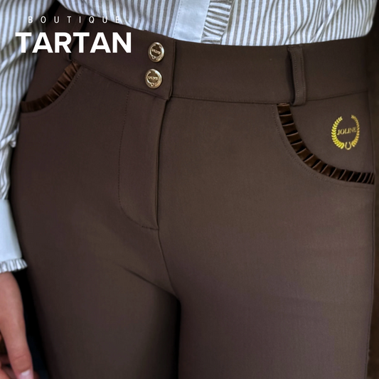 Pantalons d'équitation Choco Brown