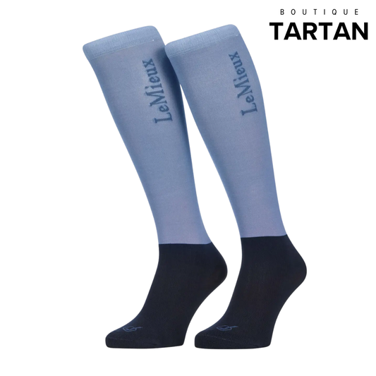 Competition Socks 2 Pack Powder Blue