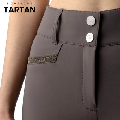 CRYSTALEK - High-waisted MUD knee grip breeches