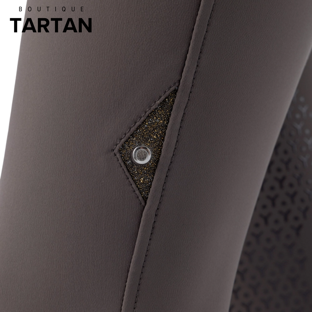 CRYSTALEK - High-waisted MUD knee grip breeches