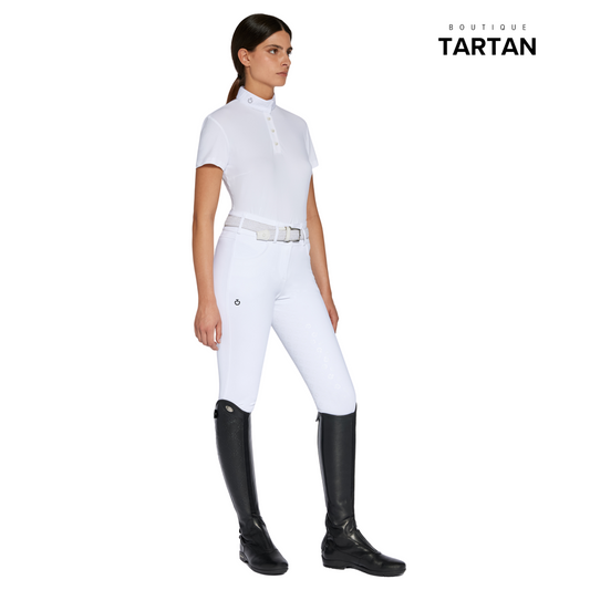 CT S\S Competition Polo w/ Pleated Collar