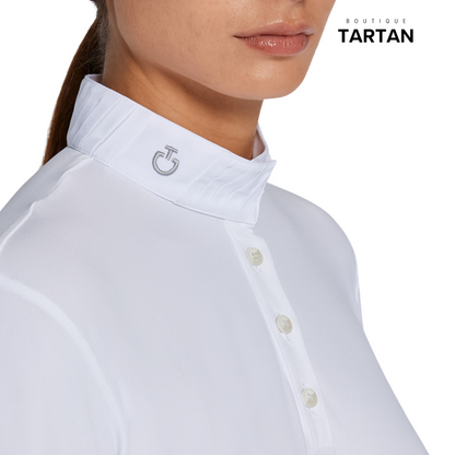 CT S\S Competition Polo w/ Pleated Collar