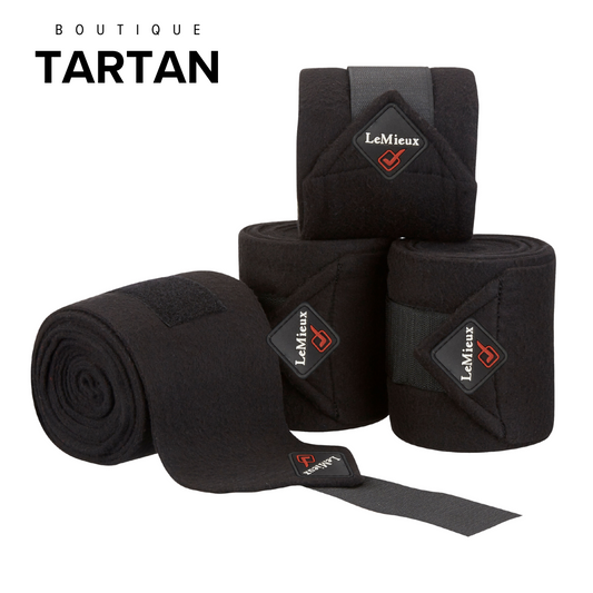 Classic Polo Bandages Black
