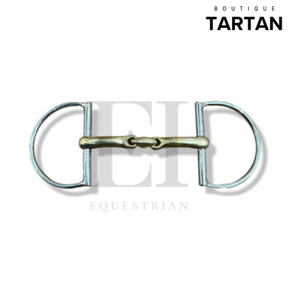 Copper French Link Contoured D Ring