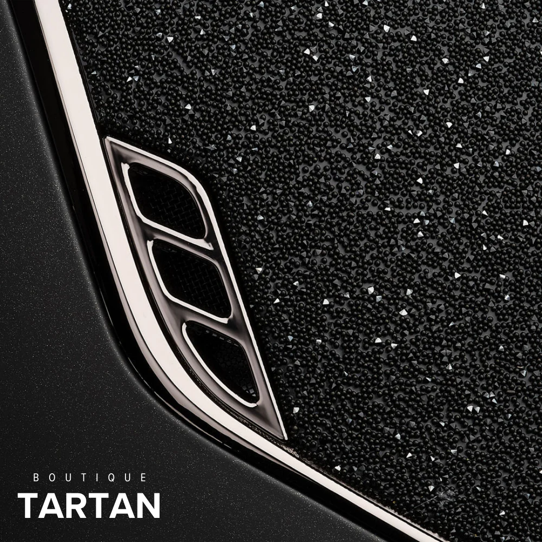 Custom | 2.0 Shadowmatt Crystal Fabric Top | Black