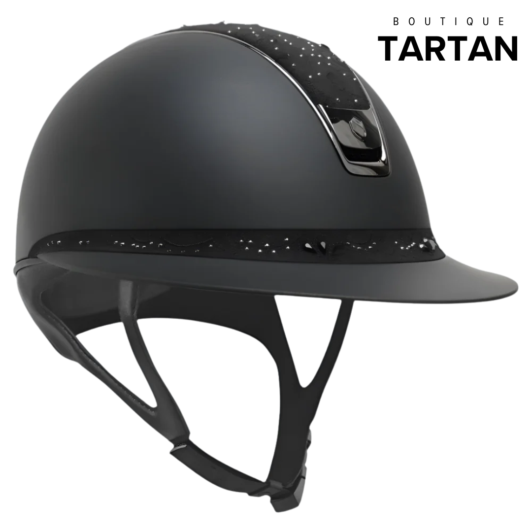 Custom | Miss 2.0 Shadowmatt Crystal Bloom Top & Frontal Band | Black