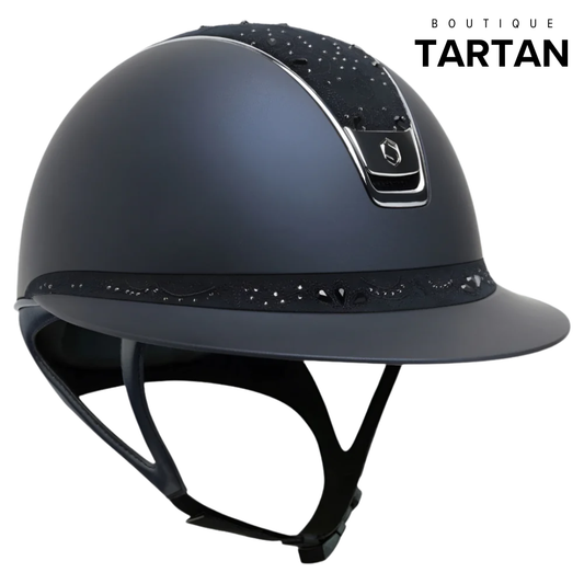 Custom | Miss 2.0 Shadowmatt Crystal Bloom Top & Frontal Band | Navy