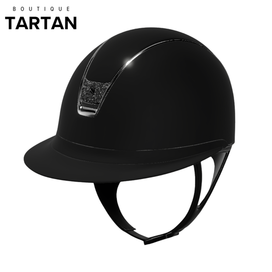 Custom | Miss 2.0 Shadowmatt - Crystal Fabric Black Blazon | Black