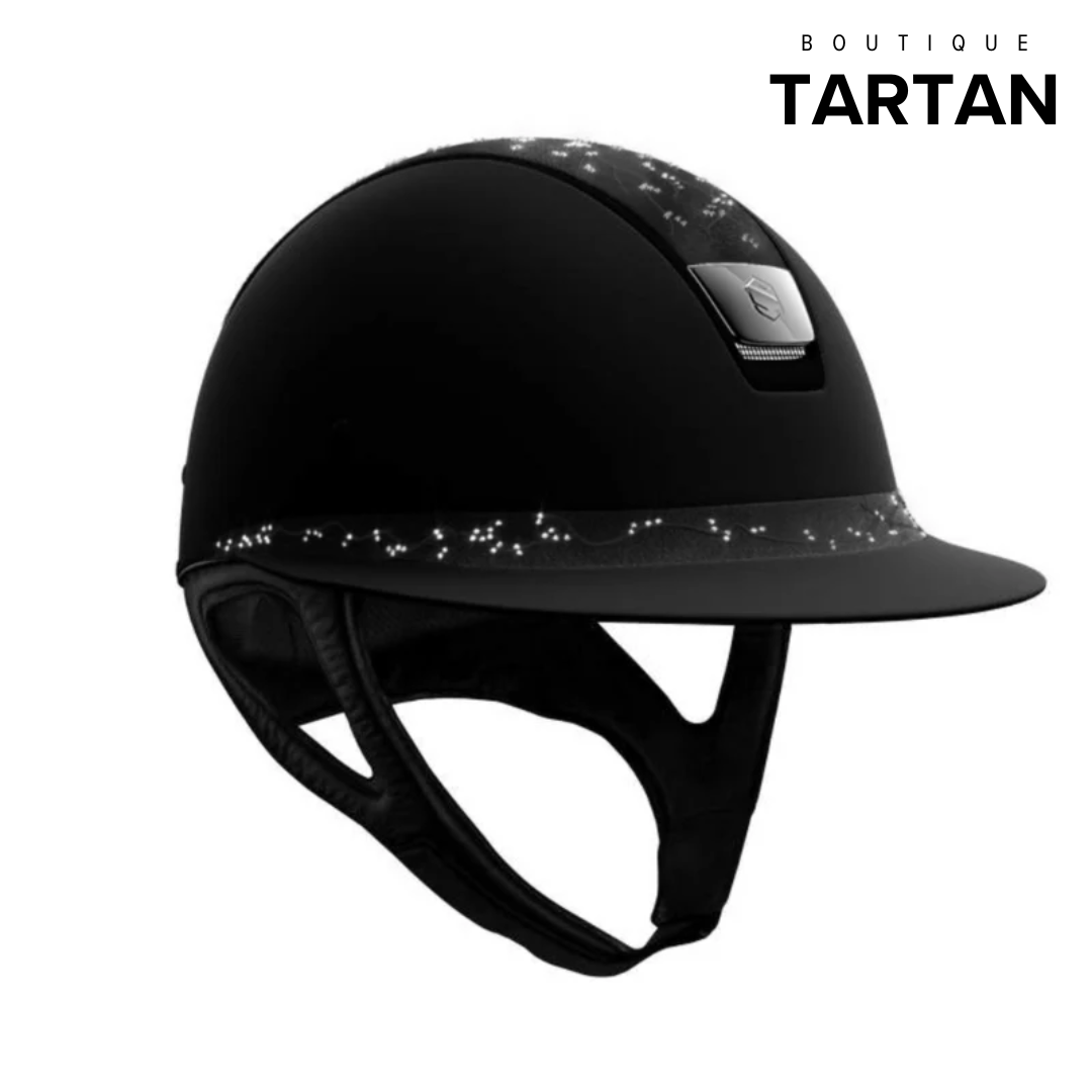 Custom | Miss 2.0 Shadowmatt Crystal Leaf Top & Frontal Band | Black